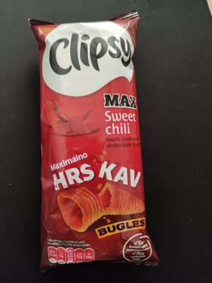 FLIPS CLIPSY 25g MAX SWEET CHILLI