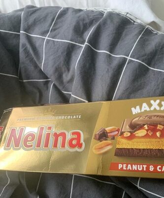 NELINA COKOLADA 300g PEANUT & CARAMEL