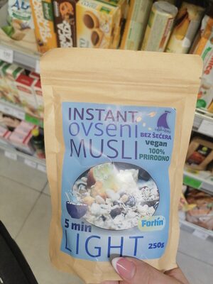 MUSLI INSTANT OVSENI LIGHT FORTIN 250G