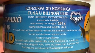 QUATRO TUNA KOMADICI 185G