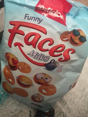 KEKS SMILEYS 400G MILKY