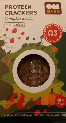 PLOČICE PROTEINSKE BEZ BRAŠNA BUNDEVA 108GR OM MADE