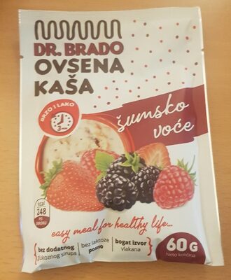 DR BRADO OVSENA KASA 60g SUMSKO VOCE
