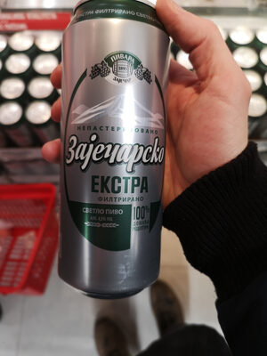 ZAJECARSKO 0.5L EXTRA FILTRIRANO PIVO