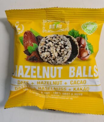 VOĆNE KUGL LJEŠNJAK 48g FIT FIT