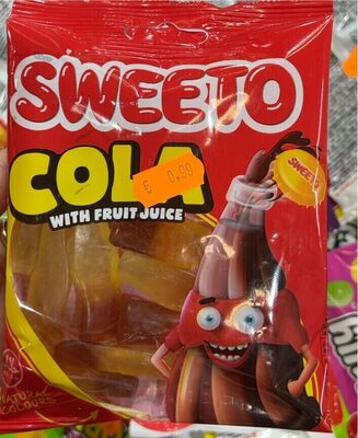 BOMBONE GUMENE COLA SWEETO 80G