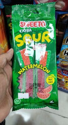 BOMBONE GUMENE KISELE TRAKE LUBENICA SWEETO 75G