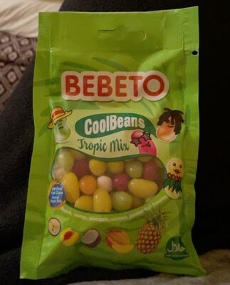 BOMBONE GUMENE COOL BEANS TROPIC MIX BEBETO 60G