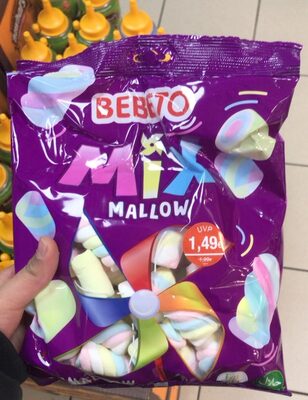 BEBETO MARSHAMALLOW RAINBOW TWIST 250G