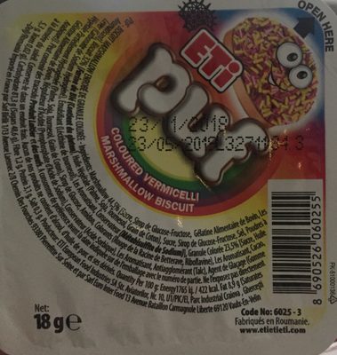 ETI PUF COLOUR 18G