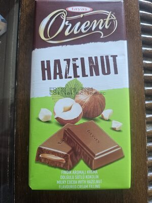 COKOLADA ORIENT HAZELNUT FLAVOUR 80gr TAYAS
