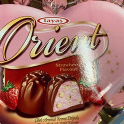 BOMBONE ORIENT TRUFFLE SRCE-STRAWBERRY 193gr