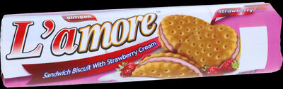 KEKS LAMORE STRAWBERRY 150gr SIMSEK