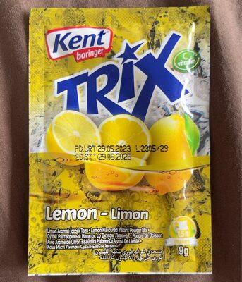 Sok kesica TRIX limun KENT 9g 24