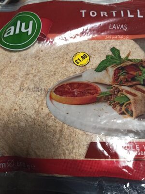 TORTILJA CELO ZRNO PŠENICE 390G ALY