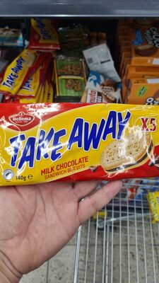 KEKS SENDVIC SA COKOLADOM 140G TAKE AWAY