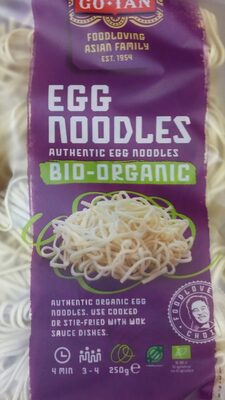 TJEST NOODLES JAJA BIO 250 g GO-TAN