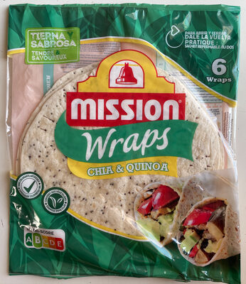 TORTILJA QUINOA I CHIA 370G -10/1-