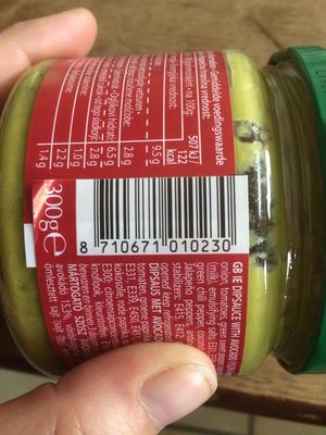 UM.SPAR SALSA GUACAMOLE 300 g