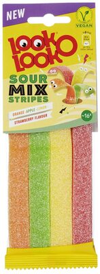 BOMBONE GUMENE SOUR MIX STRIPES LOL 90G