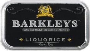 Barkleys bomboni liquorice 50 g