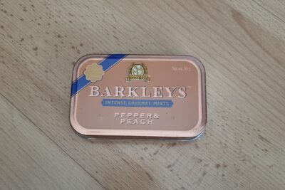 BARKLEYS MINTS PEPPER PEACH 50G