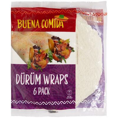 TORTILJE WRAPS 25 CM 6 KOM 370 G IT ZA MEXMA