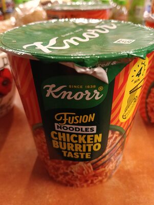 KNOR CHICKER BURITO TASTE 80g