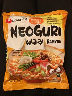 NUDLE UKUS MORSKIH PLODOVA NEOGURI MILD 120GR NONG SHIM