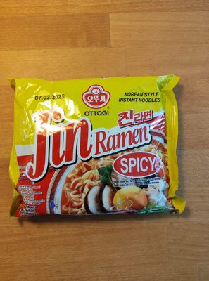 INSTANT NUDLE SA MEŠAVINOM ZAČINA LJUTE 120G JIN RAMEN OTOKI