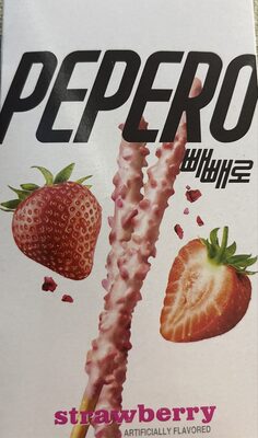 Pepero Choco Strawberry flavor sticks 32g