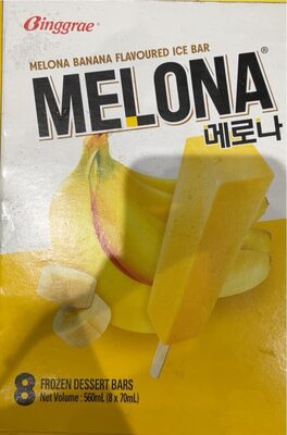 SLADOLED UKUS BANANA, BOX 8 ŠTAPIĆA 560G, MELONA KOREJSKI