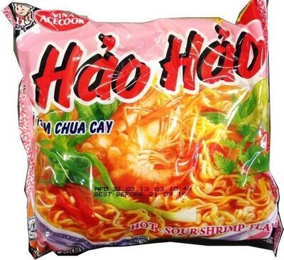 NUDLE LJUTO-KISELI ŠKAMPI 77GR HAO HAO