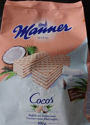 NAPOLITANKE KOKOS 400 G MANNER