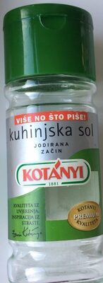 KOTANYI SOL JODIRANA STAKLO 135g