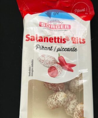 SALANETTIS BITS PIKANT 80GR SORGER
