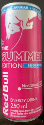 Red Bull Zero Sugar Nectarina 250ml
