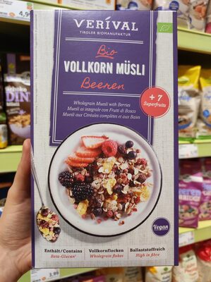 MUSLI SA BOBIČASTIM VOĆEM 325G VERI