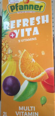 SOK MULTIVITAMIN REFRESH 10% 2 L PFANNER