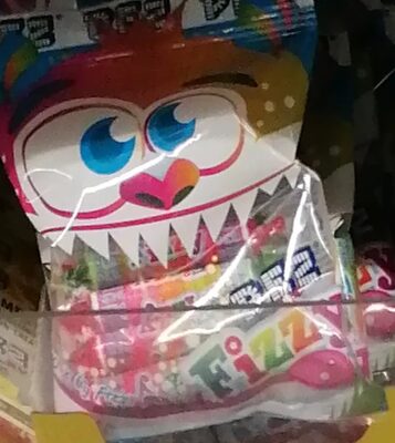 BOMBONI PEZ FIZZY TUT FRUT 60 g 10/1