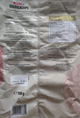ČIPS ŠKAMPI SPAR ASIA100 g