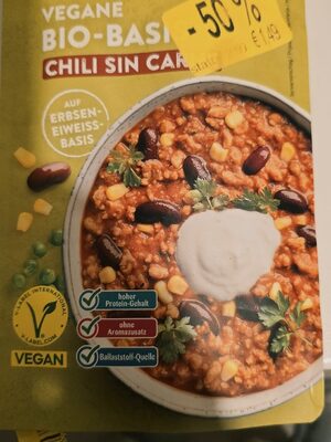 VEGGIE CHILI SIN CARNE 160 g