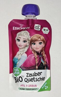 PURE&FUN voćni pire Anna i Elsa 100 g T