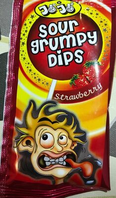 SOUR GRUMPY DIPS JAGODA