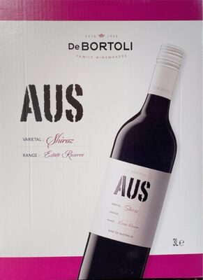 SHIRAZ AUS BIB DE BORTOLI 3L POLUSUHO 2023. -4/1- 2024